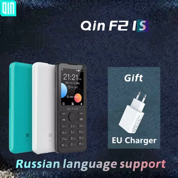 Nový Model ruskej Qin F21S Mobilný Telefón VoLTE 4G Siete Wifi 2,4 Palca BT 4.2 Infračervené Diaľkové Ovládanie GPS, Mobilný Telefón