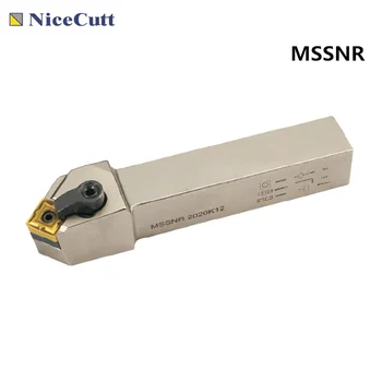 Nicecutt MSSNR/L Sústružnícke Nástroje CNC Stroj Externý Držiak Pre SNMG1204 Karbidu Sústruženie Vložiť