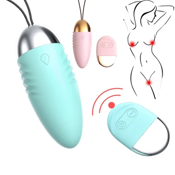 10 Režimy bezdrôtové diaľkové ovládanie vibrátory Skok Vajcia Žena Klitorálny Stimulátor Vaginálne G-spot Masér sexuálnu Hračku pre ženy