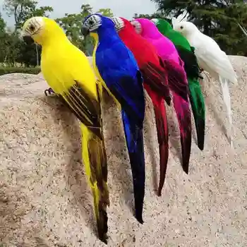 25 cm 35 cm Simulácia Papagáj Tvorivé Pierko Trávnik Figúrka Ornament Realisticky Papagáj Zvierat, Vtákov, Vonkajšie Záhradné Dekorácie