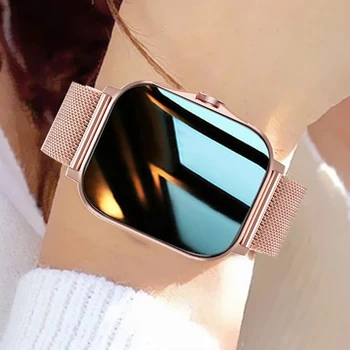 2022 Nové Mujer Smartwatch Android Mužov 2021 Smart Hodinky Muž Bluetooth Hovor Smartwatch Ženy Pre Xiao Mi Huawei Telefón GTS 2 +Box