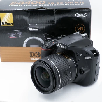Nikon D3400 DSLR Fotoaparát s 18-55mm Objektívom