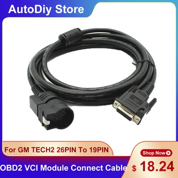 Vysoká Kvalita VCI Modul Konektor Line OBD2 29PIN Na 16PIN Pre G-M TECH2 základný Test Kábel Auto Auto Diagnostické Nástroje