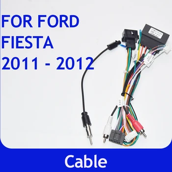 android napájací kábel postroj s canbus Pre Ford Fiesta 2011 - 2012 Multimediálny Prehrávač Autoradio Dotykový displej