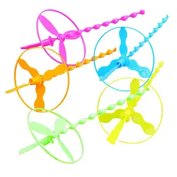 5 ks Hand-push UFO Bambusu Dragonfly Boomerang Základnej Školy, Darčeky, detské Hračky Hračky Žart