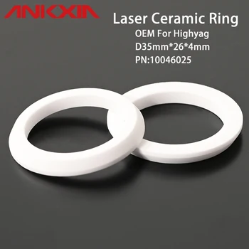 OEM 10046025 Highyag NUKON Laser Keramické Izolačné Krúžok Pre Fiber Laser Rezanie Stroj